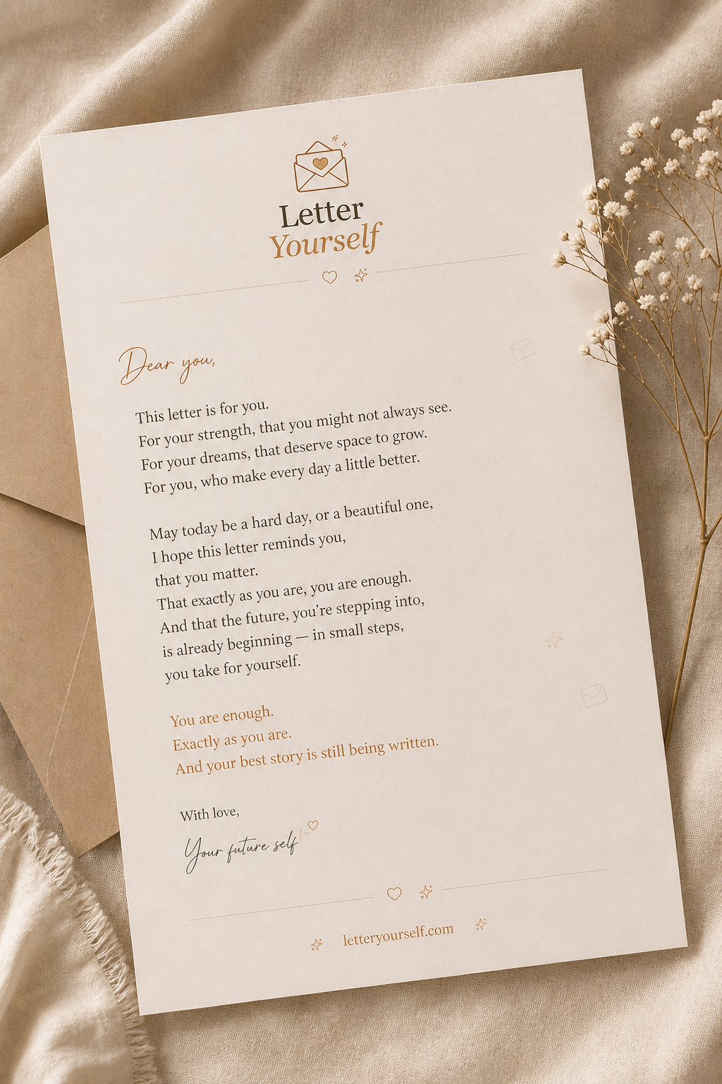 The letter